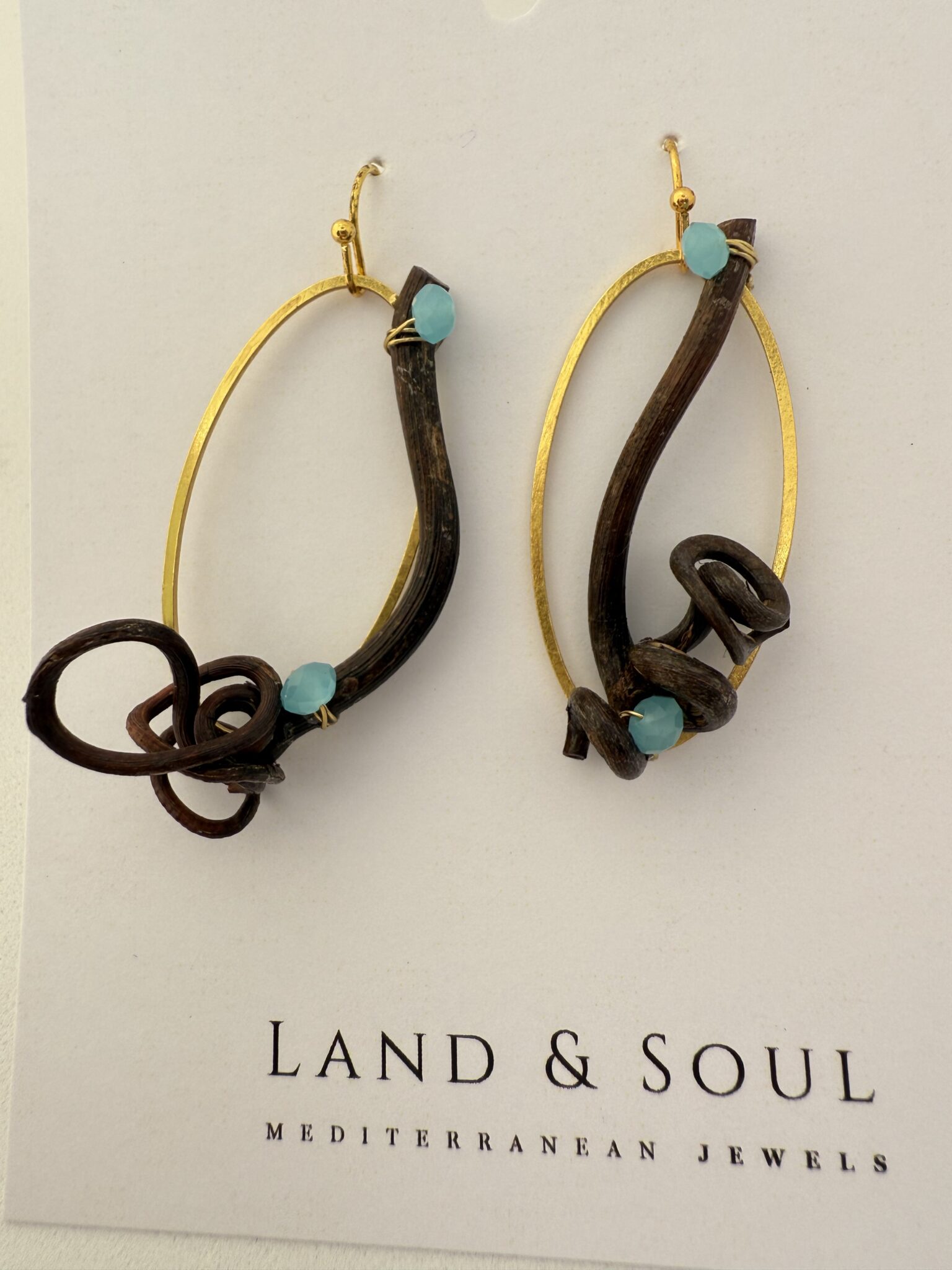 Pendientes Viña Azul Cielo