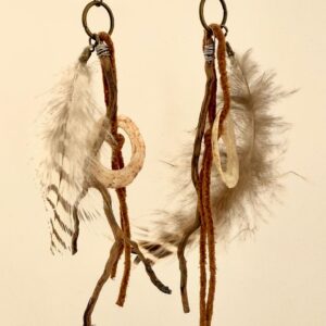 Pendientes plumas tribales 6